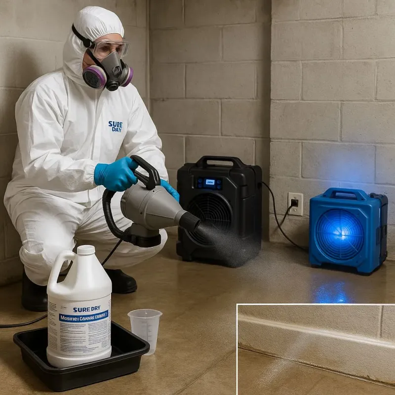 Sanitization and Odor Removal process in Spearfish, SD